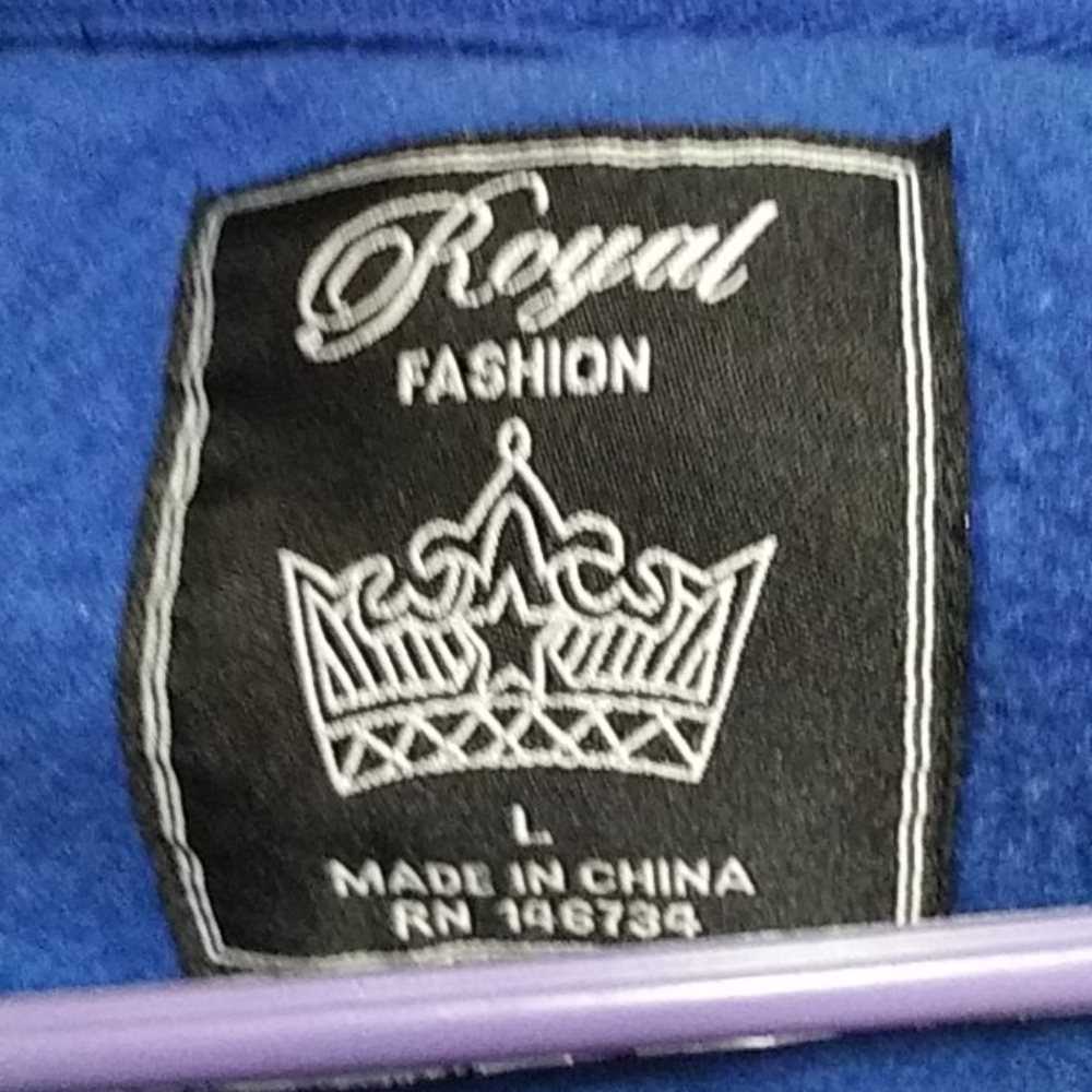 Royal fashion sweat coat